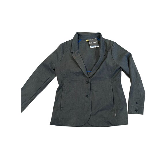 Eddie Bauer Travel Eddie Bauer Women’s WR Travel Blazer – Size‎ 16 – Dark Gray – - Picture 1 of 15